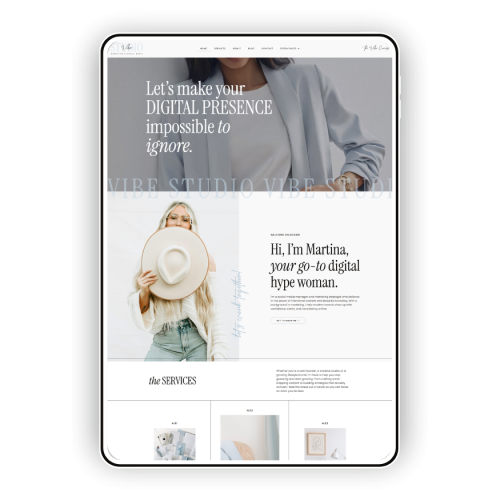 Vibe Studio - WordPress & Elementor template