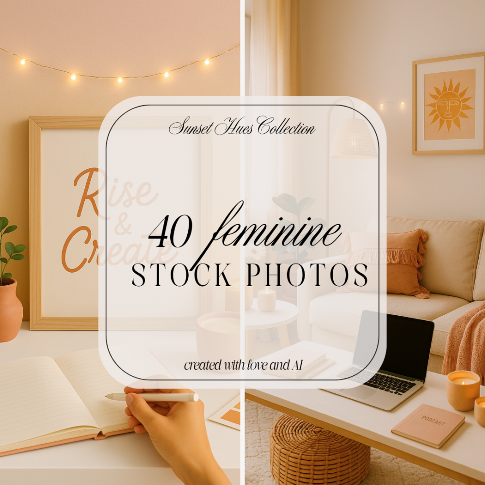 Sunset hues stock photos