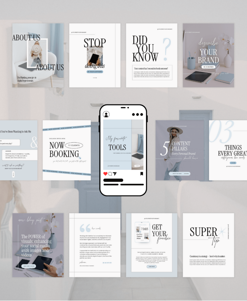 Vibe Studio Canva templates bundle - Image 3