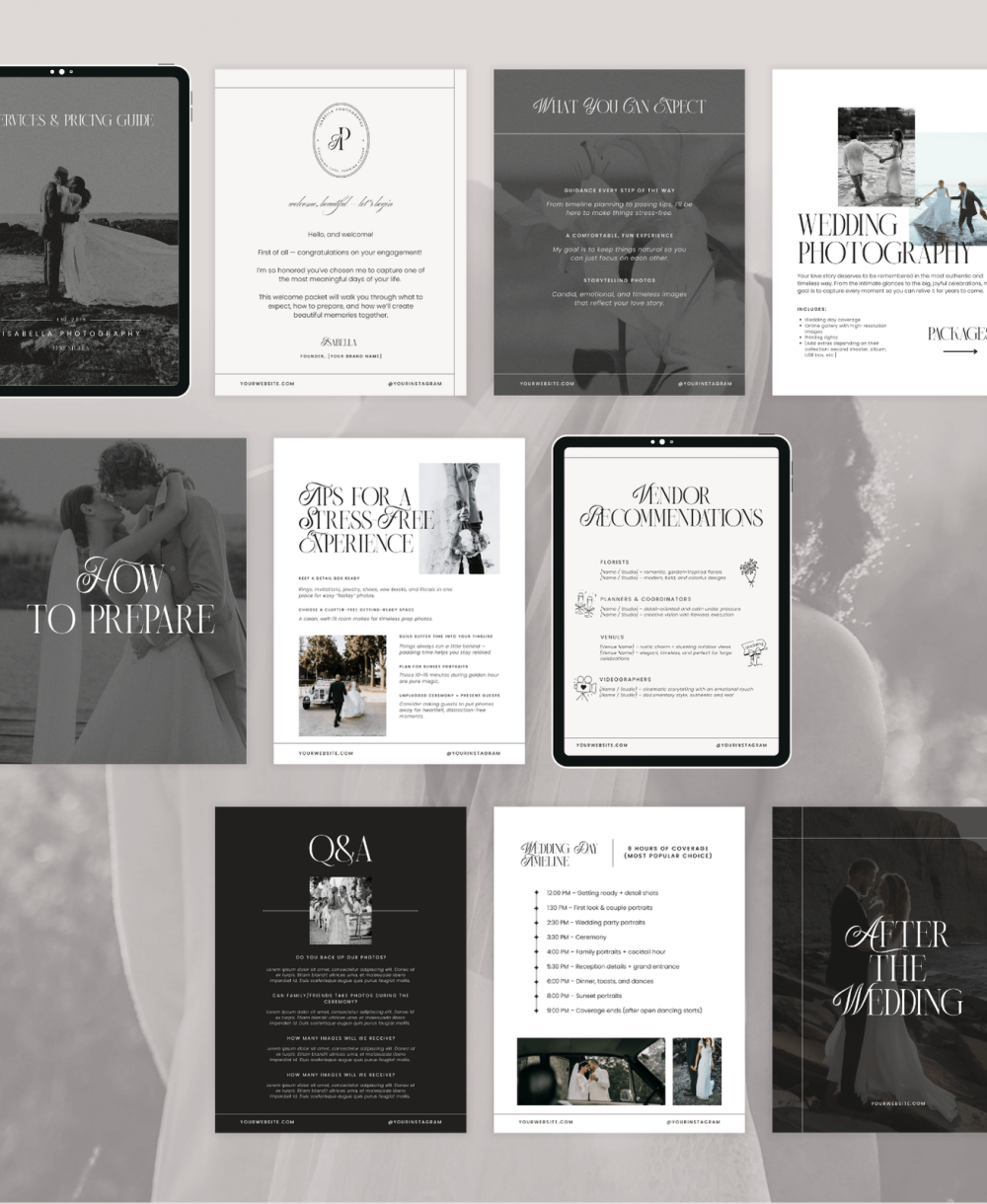 Isabella Canva templates bundle - Image 4