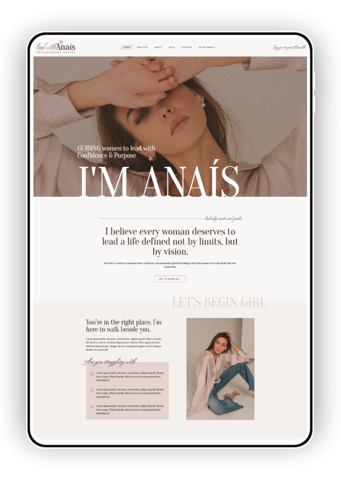 Anais wordpress theme