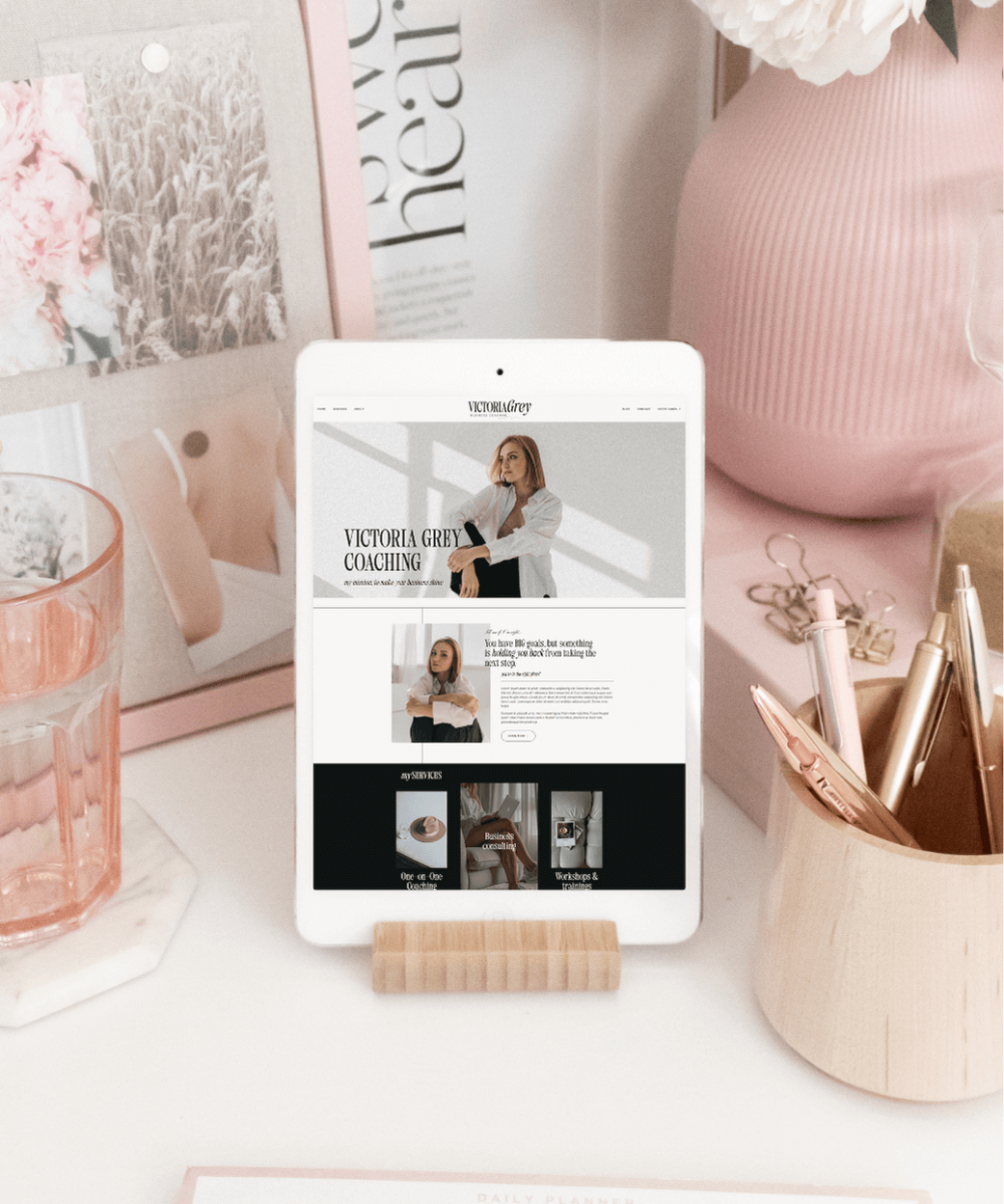 feminine wordpress and elementor website templates