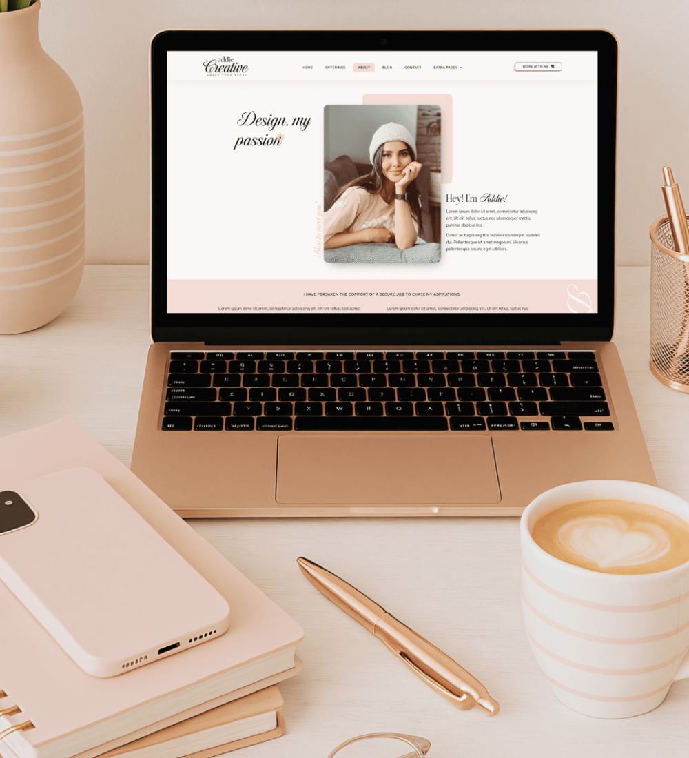 feminine wordpress themes designwithcris